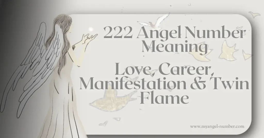 Angel number 222 meaning shown through repeating 222 on a digital clock symbolizing balance and guidance